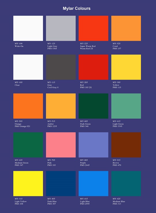 mylar_colours
